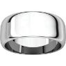 Picture of 14K Gold 8 mm Half Round Band