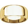 Picture of 14K Gold 8 mm Half Round Band