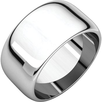 Picture of 14K Gold 10 mm Half Round Band