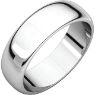 Picture of 14K Gold 6 mm Half Round Band