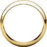 Picture of 14K Gold 6 mm Half Round Band