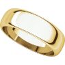 Picture of 14K Gold 6 mm Half Round Band