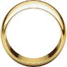 Picture of 14K Gold 12 mm Half Round Band