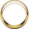 Picture of 14K Gold 12 mm Half Round Band