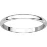 Picture of 14K Gold 2 mm Half Round Light Band