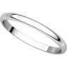 Picture of 14K Gold 2 mm Half Round Light Band