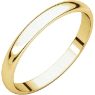 Picture of 14K Gold 2.5 mm Half Round Light Band