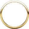 Picture of 14K Gold 4 mm Half Round Light Band