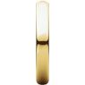 Picture of 14K Gold 4 mm Half Round Light Band