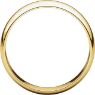 Picture of 14K Gold 5 mm Half Round Light Band