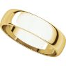 Picture of 14K Gold 5 mm Half Round Light Band