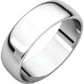 Picture of 14K Gold 6 mm Half Round Light Band