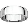 Picture of 14K Gold 6 mm Half Round Light Band