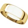 Picture of 14K Gold 6 mm Half Round Light Band