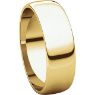 Picture of 14K Gold 6 mm Half Round Light Band