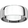 Picture of 14K Gold 7 mm Half Round Light Band