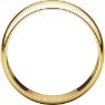 Picture of 14K Gold 7 mm Half Round Light Band