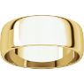 Picture of 14K Gold 7 mm Half Round Light Band