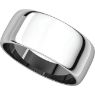 Picture of 14K Gold 8 mm Half Round Light Band