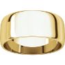 Picture of 14K Gold 8 mm Half Round Light Band