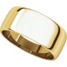 Picture of 14K Gold 8 mm Half Round Light Band