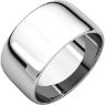 Picture of 14K Gold 10 mm Half Round Light Band