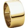 Picture of 14K Gold 10 mm Half Round Light Band