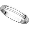 Picture of 14K Gold 2.5 mm Half Round Edge Band