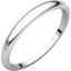 Picture of 14K 2.5 mm Half Round Tapered Band