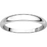 Picture of 14K 3 mm Half Round Tapered Band