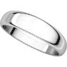 Picture of 14K 5 mm Half Round Tapered Band