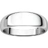 Picture of 14K 6 mm Half Round Tapered Band