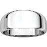 Picture of 14K 8 mm Half Round Tapered Band