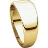 Picture of 14K 8 mm Half Round Tapered Band