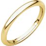 Picture of 14K Gold 2 mm Comfort Fit Wedding Band