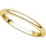 Picture of 14K Gold 2 mm Comfort Fit Wedding Band