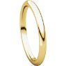 Picture of 14K Gold 2 mm Comfort Fit Wedding Band