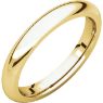 Picture of 14K Gold 3 mm Comfort Fit Wedding Band