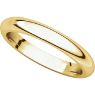 Picture of 14K Gold 3 mm Comfort Fit Wedding Band