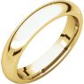 Picture of 14K Gold 4 mm Comfort Fit Wedding Band