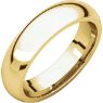 Picture of 14K Gold 5 mm Comfort Fit Wedding Band