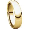 Picture of 14K Gold 5 mm Comfort Fit Wedding Band