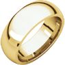 Picture of 14K Gold 7 mm Comfort Fit Wedding Band