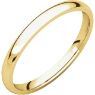 Picture of 14K Gold 2 mm Comfort Fit Light Wedding Band