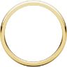 Picture of 14K Gold 3 mm Comfort Fit Light Wedding Band