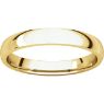 Picture of 14K Gold 3 mm Comfort Fit Light Wedding Band