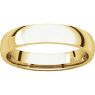 Picture of 14K Gold 4 mm Comfort Fit Light Wedding Band