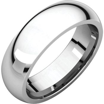 Picture of 14K Gold 6 mm Comfort Fit Light Wedding Band