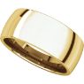 Picture of 14K Gold 8 mm Comfort Fit Light Wedding Band