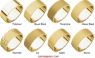 Picture of 14K Gold 2 mm Flat Wedding Band